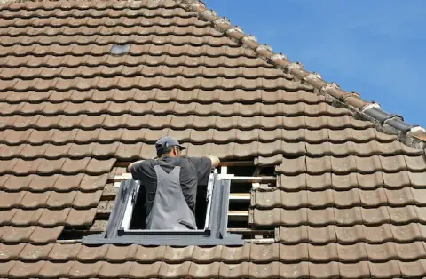 Pose de velux à Baron